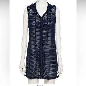 Porto Cruz hooded  swim cover up like new sz Small